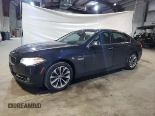 2016 BMW 5 Series 528i xDrive with VIN WBA5A7C53GG146538, listed as a Copart auction lot 47270965 with 132,930 mi miles and Salvage Title. Bid and sale history available at carsss.com. Image 1.