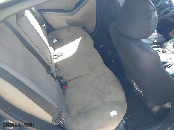 2016 Hyundai Elantra SE with VIN KMHDH4AE4GU606430, listed as a IAAI auction lot 41835376 with 156,827 mi miles. Bid and sale history available at carsss.com. Image 8.