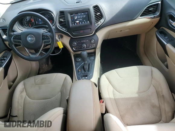 2019 Jeep Cherokee Latitude with VIN 1C4PJMCX5KD193754, listed as a Copart auction lot 45904625 with 83,807 mi miles and Salvage Title. Bid and sale history available at carsss.com. Image 8.