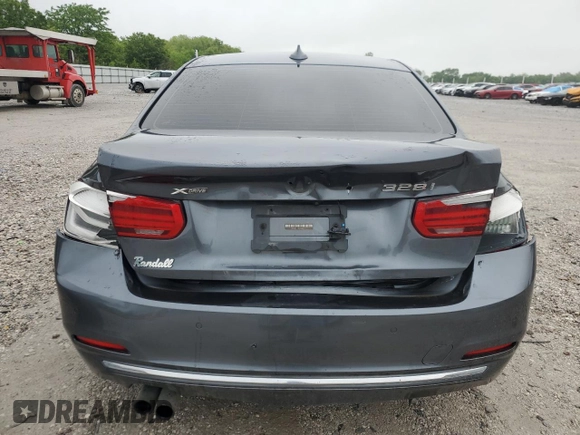 2016 BMW 3 Series 328i xDrive with VIN WBA8E3G58GNU03127, listed as a Copart auction lot 56256355 with 121,543 mi miles and Salvage title. Bid and sale history available at DreamBid. Image 6.