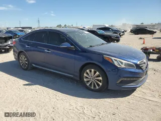 2016 Hyundai Sonata 2.4L Sport with VIN 5NPE34AF5GH298260, listed as a Copart auction lot 49676255 with 153,242 mi miles and Clean Title. Bid and sale history available at carsss.com. Image 4.