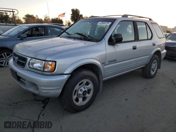 2001 Honda Passport LX с VIN 4S6CK58W414403943, выставлен на аукционе Copart как лот 42899725 с пробегом 117 454 миль миль и Списание • Salvage title. История ставок и продаж доступна на DreamBid. Изображение 1.