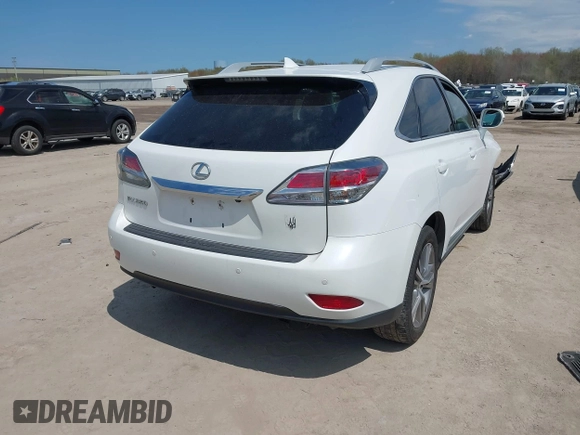 2015 Lexus RX 350 with VIN 2T2BK1BA3FC292235, listed as a IAAI auction lot 42104683 with 139,162 mi miles and . Bid and sale history available at DreamBid. Image 4.