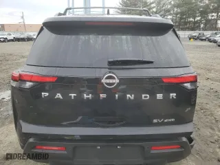 2024 Nissan Pathfinder SV with VIN 5N1DR3BD8RC260405, listed as a Copart auction lot 87726745 with 0 mi miles and Salvage Title. Bid and sale history available at carsss.com. Image 6.