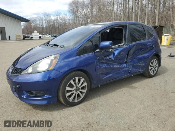 2013 Honda Fit Sport with VIN JHMGE8H56DC068174, listed as a Copart auction lot 50687815 with 106,629 mi miles and Salvage Title. Bid and sale history available at carsss.com. Image 1.