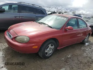 1999 Mercury Sable GS with VIN 1MEFM50U8XA606034, listed as a Copart auction lot 49061995 with 245,641 mi miles and Salvage Title. Bid and sale history available at carsss.com. Image 1.
