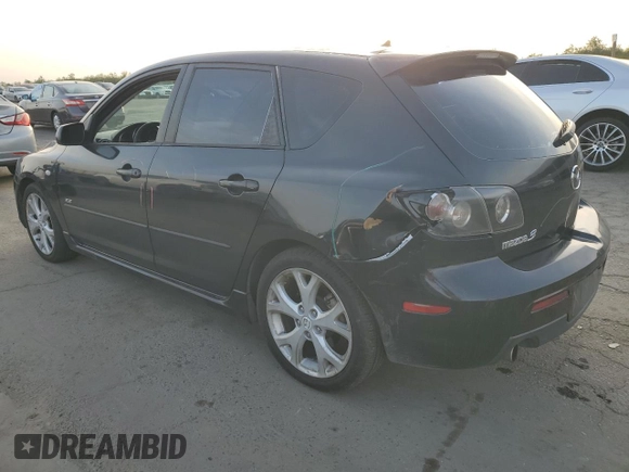 2007 Mazda 3 S Sport with VIN JM1BK144471716507, listed as a Copart auction lot 79550964 with 177,237 mi miles and Salvage Title. Bid and sale history available at DreamBid. Image 2.