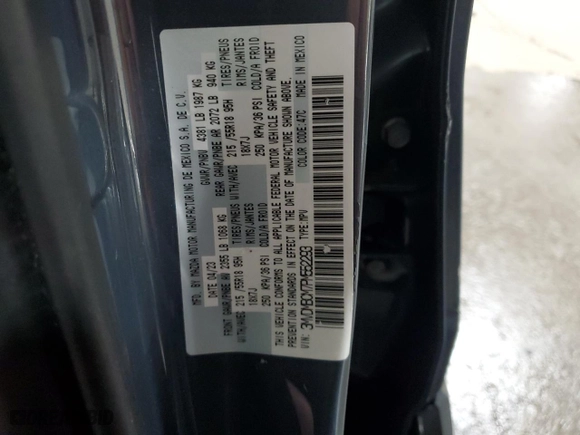 2023 Mazda CX-30 2.5 S Carbon Edition with VIN 3MVDMBCM7PM552293, listed as a Copart auction lot 87080364 with 11,787 mi miles and Salvage Title. Bid and sale history available at carsss.com. Image 14.
