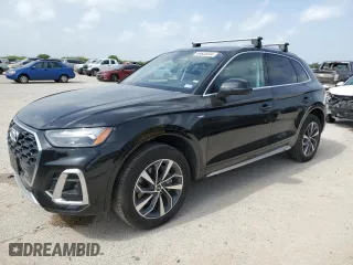 2024 Audi Q5 S line Premium Plus with VIN WA1EAAFY3R2022303, listed as a Copart auction lot 65633044 with 15,363 mi miles and Clean Title. Bid and sale history available at carsss.com. Image 1.