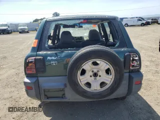 1999 Toyota RAV4 with VIN JT3GP10V9X7044726, listed as a Copart auction lot 55180935 with 196,509 mi miles and Salvage Title. Bid and sale history available at DreamBid. Image 6.