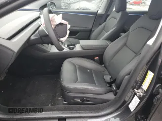 2024 Tesla Model 3 with VIN 5YJ3E1EA4RF730871, listed as a Copart auction lot 49066165 with 9,030 mi miles and Salvage Title. Bid and sale history available at carsss.com. Image 7.