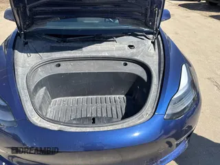 2023 Tesla Model 3 Long Range with VIN 5YJ3E1EB1PF625677, listed as a Copart auction lot 52424245 with 12,817 mi miles and Salvage Title. Bid and sale history available at DreamBid. Image 7.