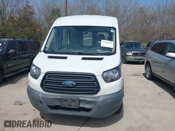 2015 Ford Transit Cargo with VIN 1FTNE2CMXFKA06516, listed as a IAAI auction lot 41650498 with 281,654 mi miles and . Bid and sale history available at carsss.com. Image 12.