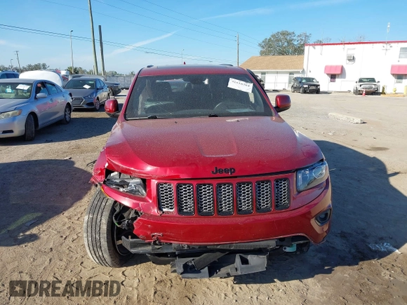 2014 Jeep Grand Cherokee Laredo with VIN 1C4RJEAG3EC519708, listed as a IAAI auction lot 41616364 with 131,184 mi miles. Bid and sale history available at carsss.com. Image 11.