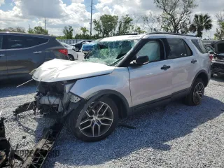 2016 Ford Explorer Sport z VIN 1FM5K8GTXGGA03127, wystawiony jako Copart lot #56862035 z przebiegiem Nie podano mil oraz Szkoda całkowita • Salvage title. Historia ofert i sprzedaży dostępna na DreamBid. Obrazek 1.
