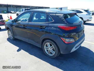 2022 Hyundai Kona Preferred with VIN KM8K22AB5NU769474, listed as a IAAI auction lot 41855479 with 70,449 mi miles. Bid and sale history available at carsss.com. Image 3.
