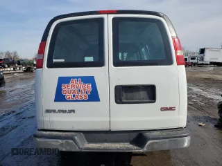 2017 GMC Savana Cargo z VIN 1GTW7AFF7H1910855, wystawiony jako Copart lot #56770395 z przebiegiem 158 983 mil mil oraz Szkody całkowita. Historia ofert i sprzedaży dostępna na DreamBid. Obrazek 6.