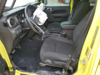 2022 Jeep Wrangler Unlimited High Tide with VIN 1C4HJXDG8NW242586, listed as a Copart auction lot 42751785 with 11,476 mi miles and Non Repairable. Bid and sale history available at DreamBid. Image 7.