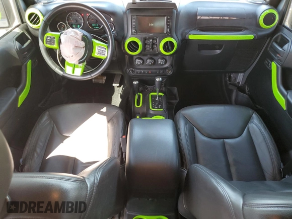2016 Jeep Wrangler Unlimited 75th Anniversary with VIN 1C4BJWEG3GL265518, listed as a Copart auction lot 48952605 with 77,783 mi miles and Salvage title. Bid and sale history available at DreamBid. Image 8.