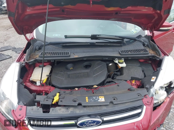 2013 Ford Escape Titanium with VIN 1FMCU9J94DUC07522, listed as a IAAI auction lot 42365124 with 61,168 mi miles and . Bid and sale history available at DreamBid. Image 10.