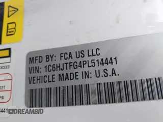 2023 Jeep Gladiator Overland с VIN 1C6HJTFG4PL514441, выставлен на аукционе IAAI как лот 41416018 с пробегом 56 478 миль миль и . История ставок и продаж доступна на DreamBid. Изображение 9.