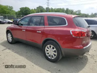 2012 Buick Enclave Leather with VIN 5GAKRCEDXCJ225876, listed as a Copart auction lot 55222025 with 135,395 mi miles and Clean Title. Bid and sale history available at carsss.com. Image 2.