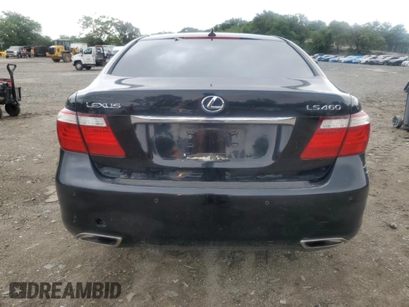 2008 Lexus LS 460 with VIN JTHBL46F485059066, listed as a Copart auction lot 64803835 with 198,520 mi miles and Salvage title. Bid and sale history available at DreamBid. Image 6.