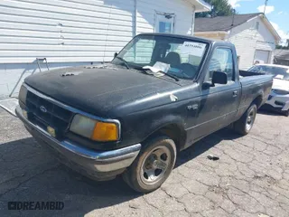 1996 Ford Ranger XL with VIN 1FTCR10A4TUC69861, listed as a IAAI auction lot 40394806 with 151,316 mi miles. Bid and sale history available at carsss.com. Image 2.