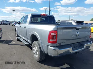 2022 Ram 2500 Laramie with VIN 3C6UR5FJ8NG386875, listed as a IAAI auction lot 41705821 with 44,167 mi miles. Bid and sale history available at carsss.com. Image 3.