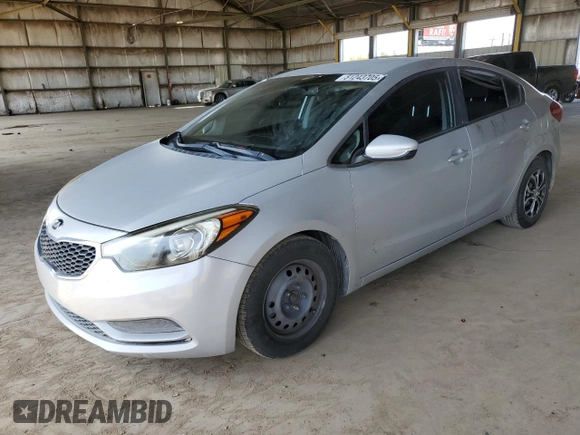 2016 Kia Forte LX with VIN KNAFK4A64G5616664, listed as a Copart auction lot 51243705 with 152,952 mi miles and Salvage Title. Bid and sale history available at carsss.com. Image 1.
