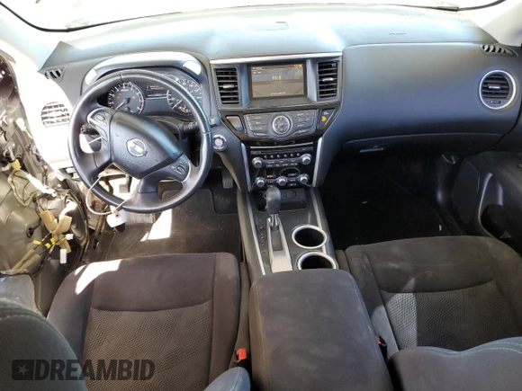 2016 Nissan Pathfinder Platinum with VIN 5N1AR2MN0GC629225, listed as a Copart auction lot 80952774 with 144,255 mi miles and Salvage Title. Bid and sale history available at carsss.com. Image 8.