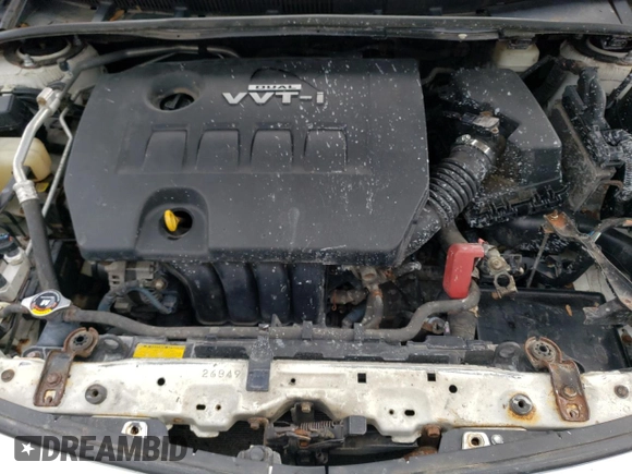 2010 Toyota Corolla с VIN 1NXBU4EE0AZ377653, выставлен на аукционе Copart как лот 61427565 с пробегом Не указан миль и Чистый • Clean title. История ставок и продаж доступна на DreamBid. Изображение 11.