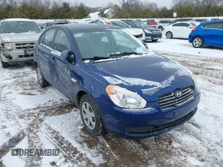 2007 Hyundai Accent GLS with VIN KMHCN46C17U103319, listed as a IAAI auction lot 41620787 with 65,291 mi miles. Bid and sale history available at carsss.com. Image 1.