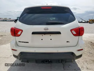 2020 Nissan Pathfinder SL z VIN 5N1DR2CN6LC603558, wystawiony jako Copart lot #50756525 z przebiegiem 53 421 mil mil oraz Szkoda całkowita • Salvage title. Historia ofert i sprzedaży dostępna na DreamBid. Obrazek 6.
