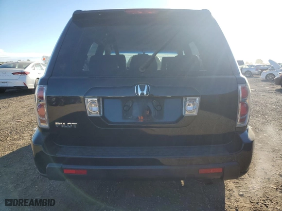 2007 Honda Pilot EX with VIN 5FNYF28457B004335, listed as a Copart auction lot 75429194 with 162,049 mi miles and Salvage Title. Bid and sale history available at carsss.com. Image 6.
