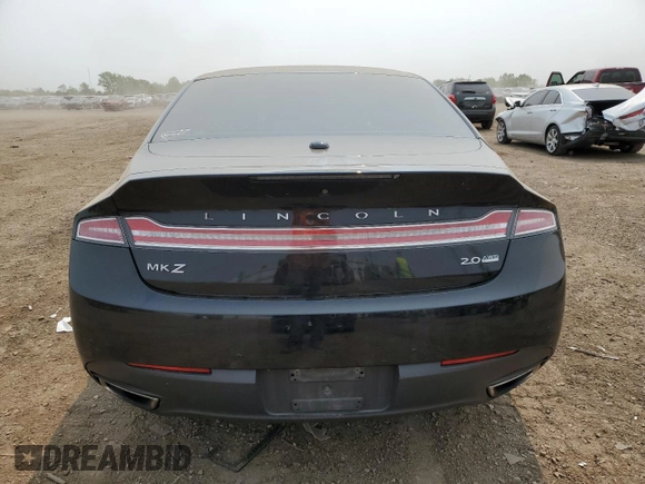 2016 Lincoln MKZ with VIN 3LN6L2J94GR622956, listed as a Copart auction lot 59225915 with 93,509 mi miles and Salvage title. Bid and sale history available at DreamBid. Image 6.