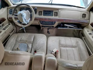 2009 Mercury Grand Marquis LS with VIN 2MEHM75V09X619313, listed as a Copart auction lot 41596455 with 198,017 mi miles and Salvage Title. Bid and sale history available at DreamBid. Image 8.