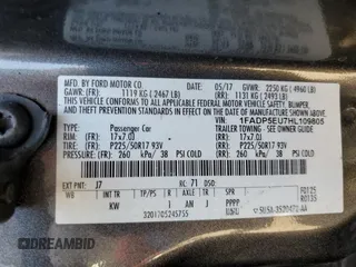 2017 Ford C-Max Energi SE with VIN 1FADP5EU7HL109805, listed as a Copart auction lot 58430734 with 71,497 mi miles and Salvage Title. Bid and sale history available at carsss.com. Image 12.