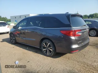 2018 Honda Odyssey Touring with VIN 5FNRL6H87JB510618, listed as a Copart auction lot 62817195 with 360,078 mi miles and Clean title. Bid and sale history available at DreamBid. Image 2.