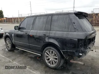 2011 Land Rover Range Rover SC Autobiography z VIN SALMP1E47BA332683, wystawiony jako Copart lot #76619904 z przebiegiem 42 428 mil mil oraz Szkoda całkowita • Salvage title. Historia ofert i sprzedaży dostępna na DreamBid. Obrazek 2.