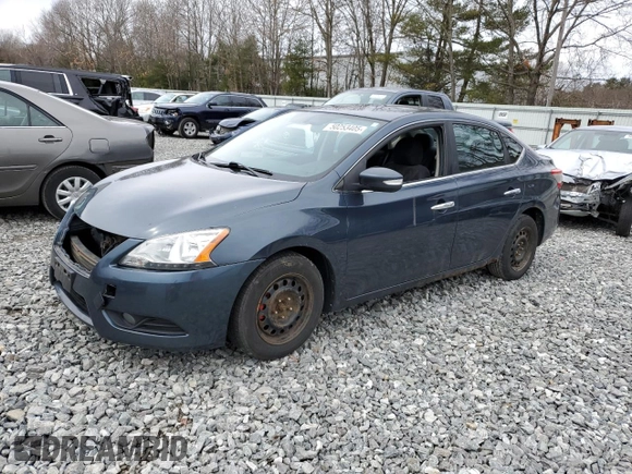 2013 Nissan Sentra FE+ S with VIN 3N1AB7AP0DL651322, listed as a Copart auction lot 50253405 with Not Provided miles and Clean Title. Bid and sale history available at DreamBid. Image 1.