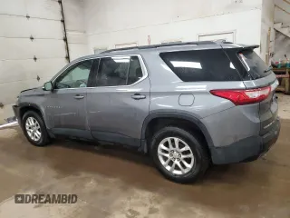 2019 Chevrolet Traverse LT Cloth with VIN 1GNEVGKW0KJ313460, listed as a Copart auction lot 53276505 with 77,087 mi miles and Clean Title. Bid and sale history available at carsss.com. Image 2.