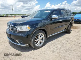 2017 Dodge Durango SXT with VIN 1C4RDHAG6HC680745, listed as a Copart auction lot 62388545 with 129,844 mi miles and Salvage title. Bid and sale history available at DreamBid. Image 1.