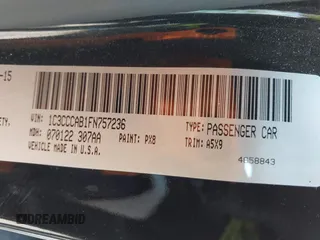 2015 Chrysler 200 Limited with VIN 1C3CCCAB1FN757236, listed as a IAAI auction lot 42041039 with 105,430 mi miles and . Bid and sale history available at DreamBid. Image 9.