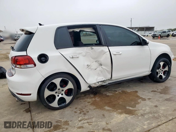 2012 Volkswagen GTI with VIN WVWHV7AJ2CW235408, listed as a Copart auction lot 54935115 with 110,475 mi miles and Salvage title. Bid and sale history available at DreamBid. Image 3.