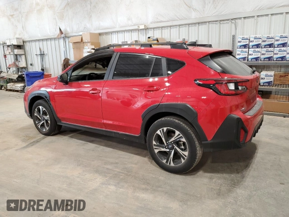 2024 Subaru Crosstrek Premium with VIN JF2GUADC5RH867942, listed as a Copart auction lot 58261755 with Not provided miles and Non repairable. Bid and sale history available at DreamBid. Image 2.