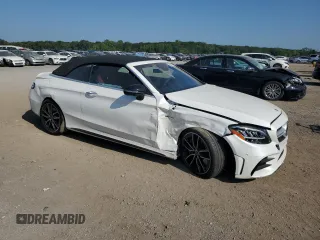 2023 Mercedes-Benz C with VIN W1KWK6EB0PG131115, listed as a Copart auction lot 65841683 with 381 mi miles and . Bid and sale history available at DreamBid. Image 4.