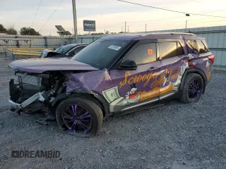 2023 Ford Explorer King Ranch z VIN 1FM5K8LC2PGA31302, wystawiony jako Copart lot #83780084 z przebiegiem 33 431 mil mil oraz Szkoda całkowita • Salvage title. Historia ofert i sprzedaży dostępna na DreamBid. Obrazek 1.