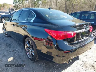 2014 Infiniti Q50 Premium z VIN JN1BV7AP4EM680924, wystawiony jako IAAI lot #41820183 z przebiegiem 125 455 mil mil oraz . Historia ofert i sprzedaży dostępna na DreamBid. Obrazek 3.