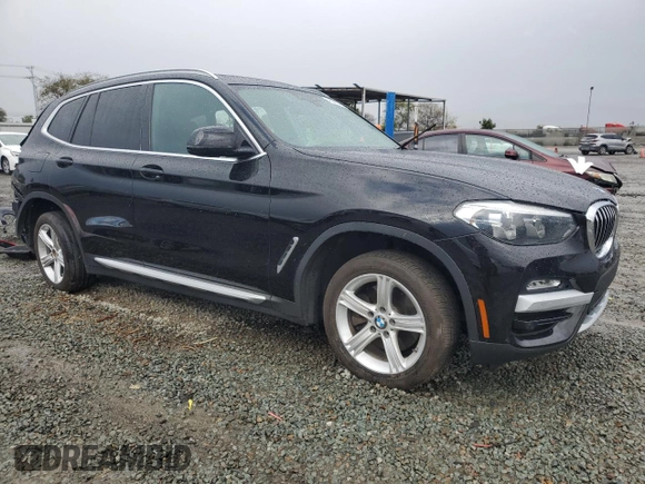 2019 BMW X3 sDrive30i with VIN 5UXTR7C56KLE97383, listed as a Copart auction lot 48581145 with 86,134 mi miles and Salvage Title. Bid and sale history available at carsss.com. Image 4.